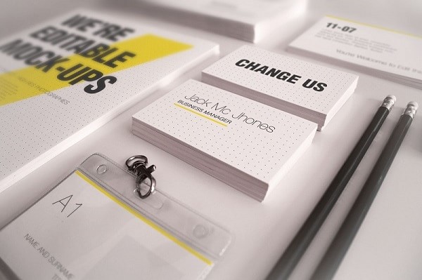 Flyers, menus and promotional cards