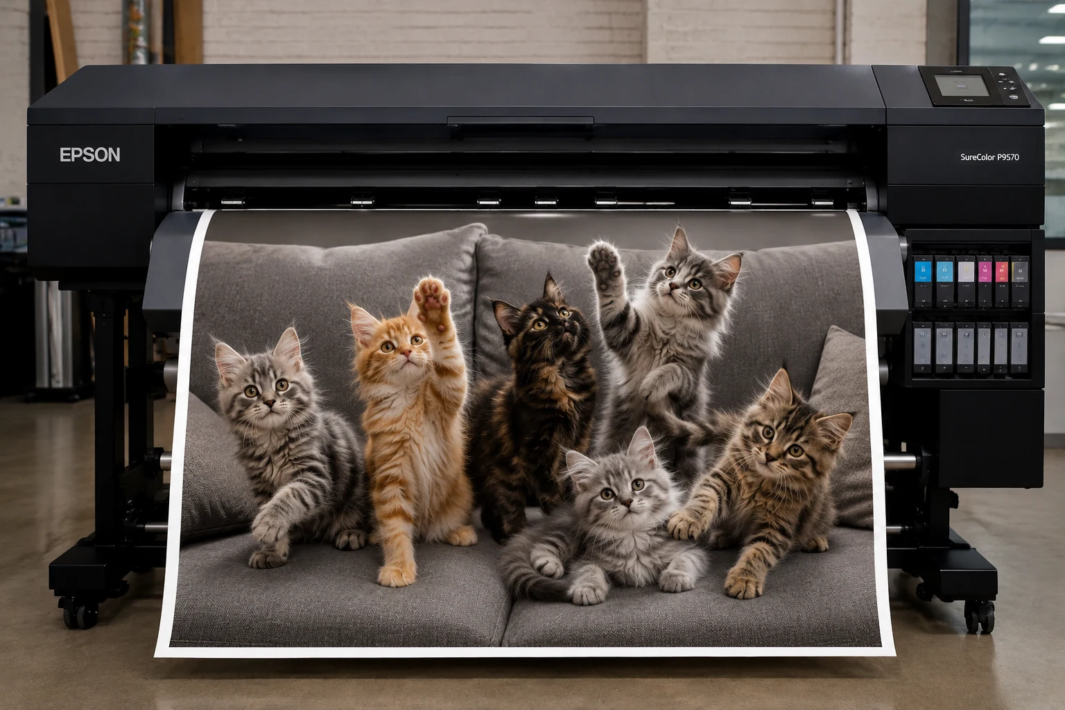 Epson wide format printer