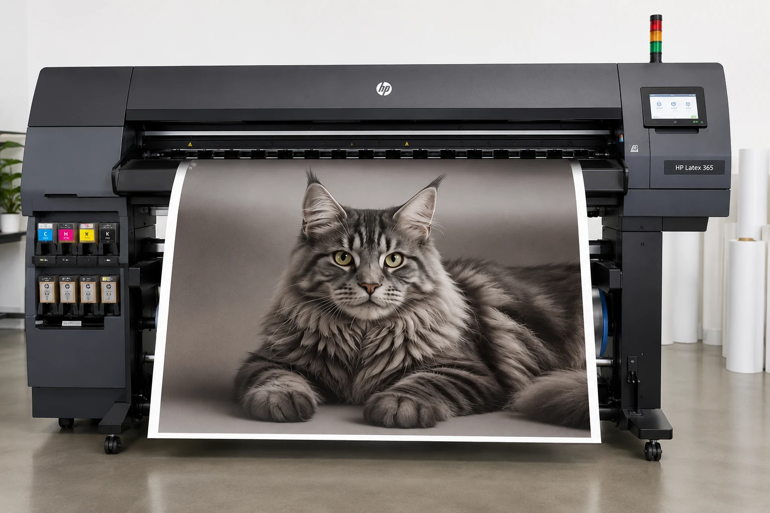 HP 365 wide format printer